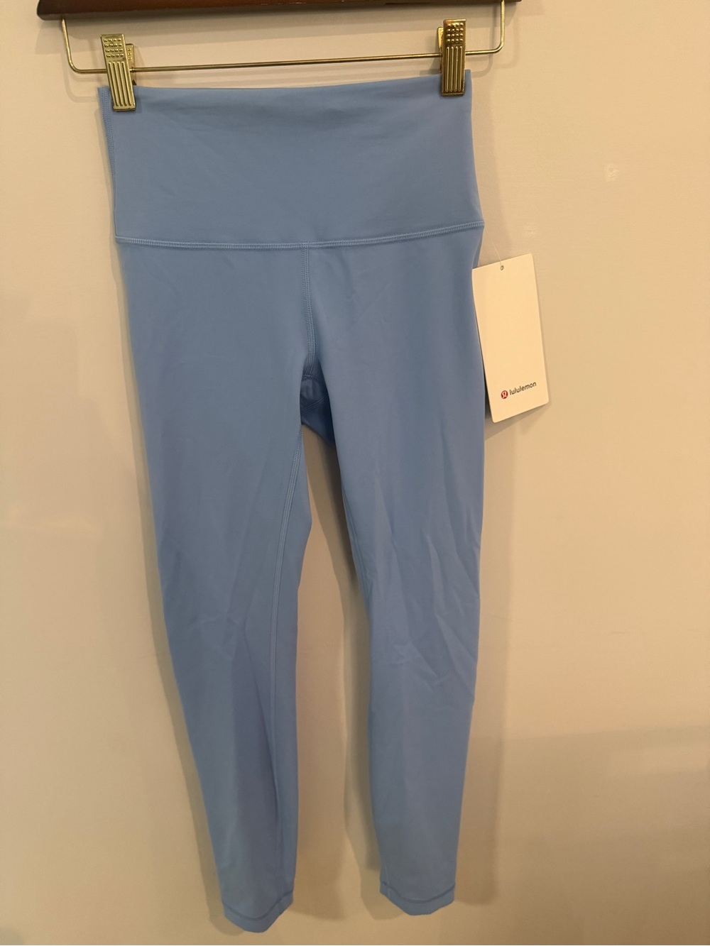Lululemon Wunder Train High-Rise Tights in Sonata Blue 25” Size 4 NWT